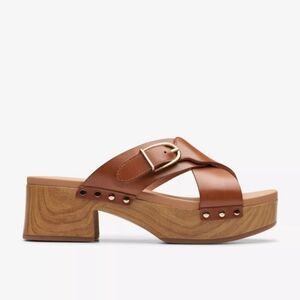 NWT CLARKS SIVANNE WALK PLATFORM SHOES